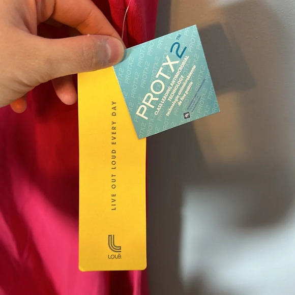 Lole Saffron Dress Tropical Pink Women’s Size Large NWT - Picture 6 of 10